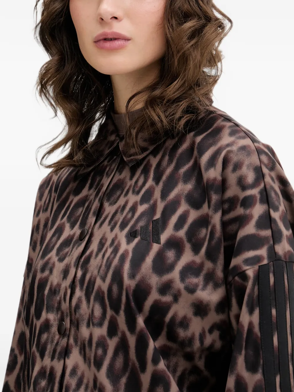 adidas leopard-print jacket Bruin