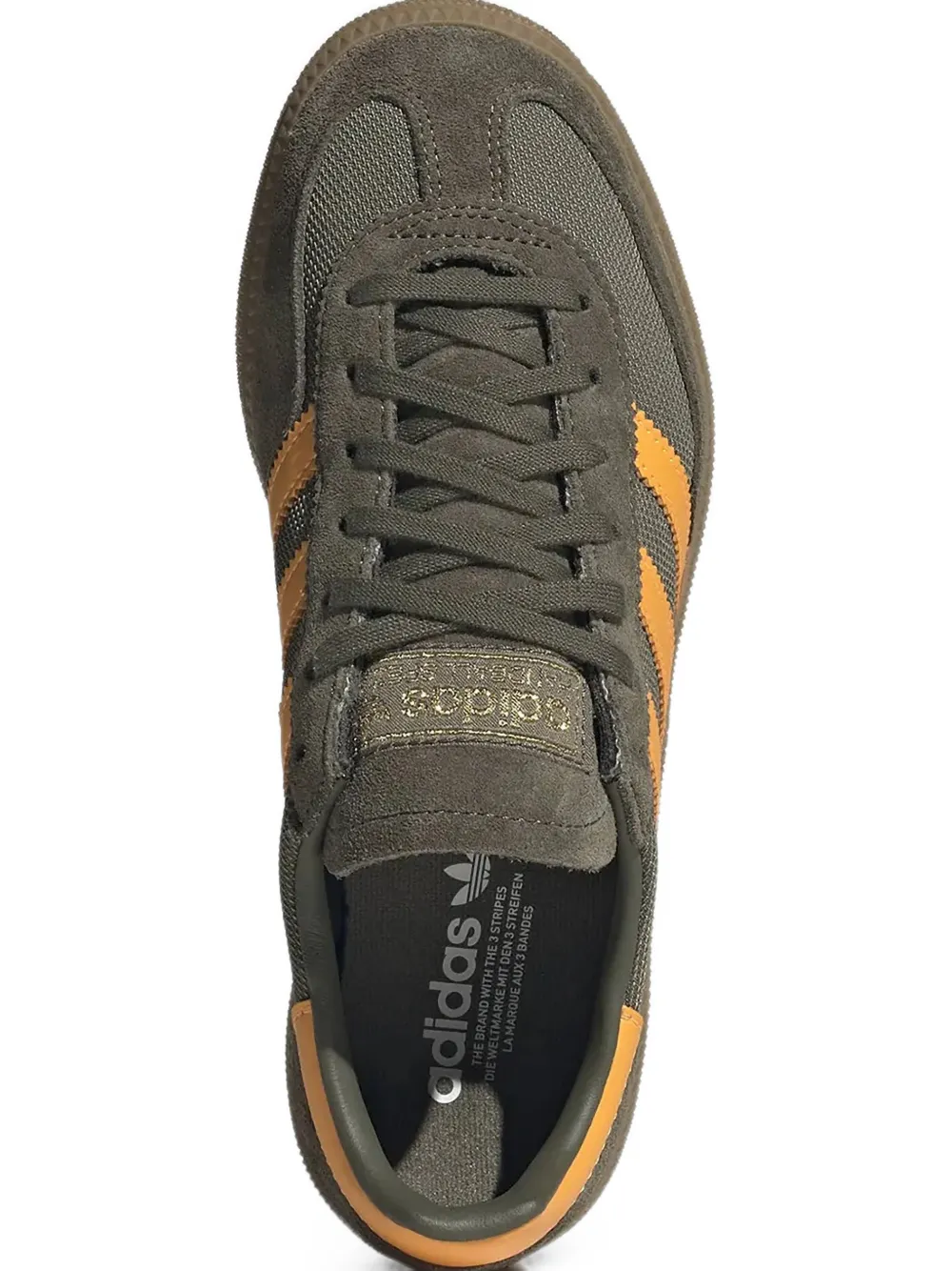 adidas Kids Spezial suede-trim sneakers Grijs