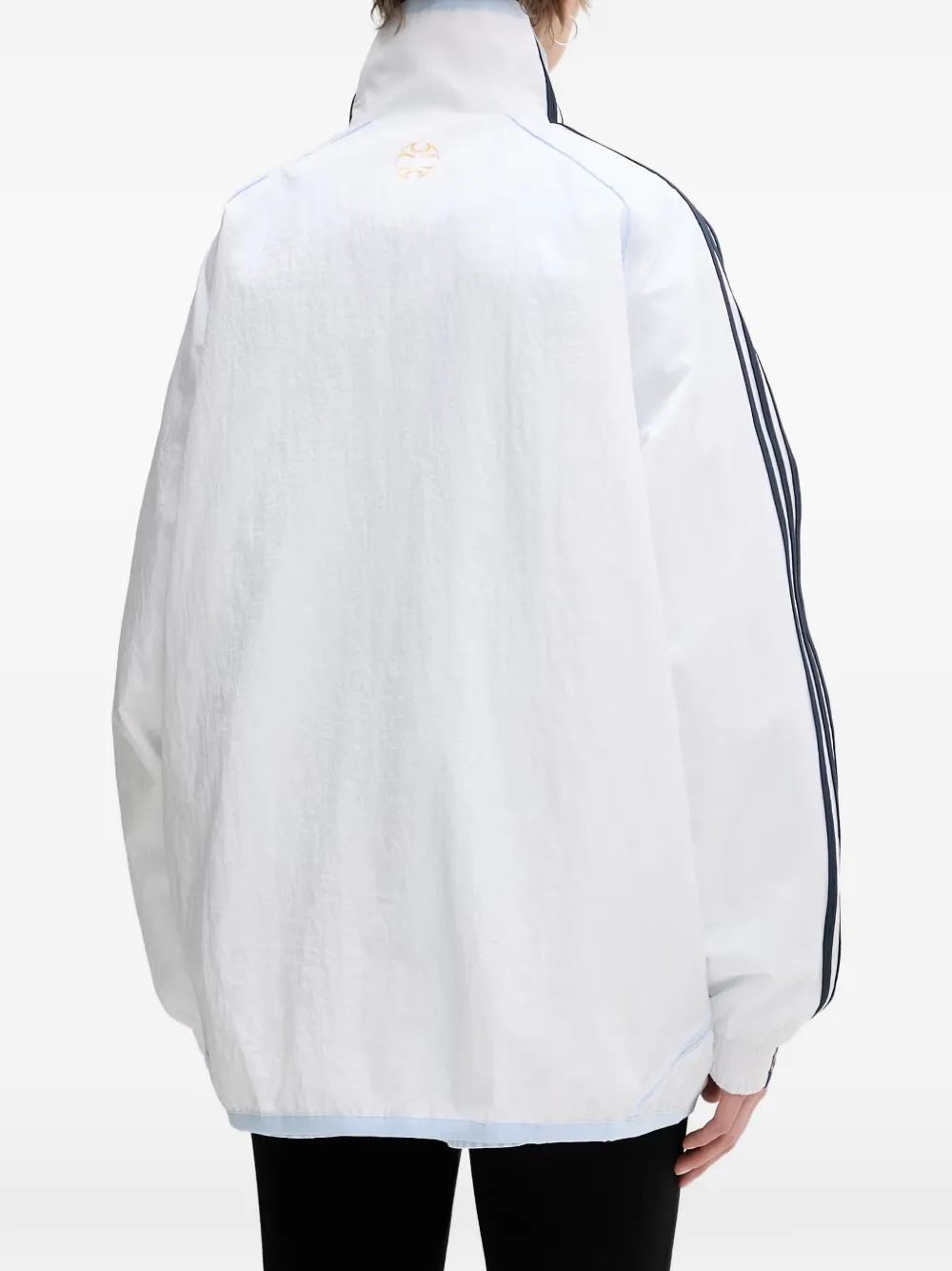 adidas Teamgeist 2.0 logo-print zip-up jacket Wit