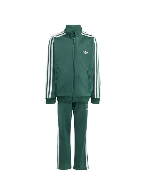 adidas Kids Firebird logo-print side-stripe tracksuit