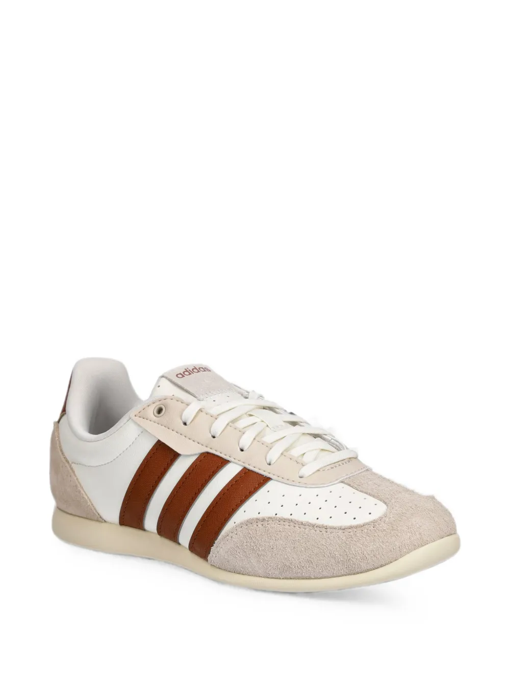 adidas suede-trimmed panelled sneakers Wit