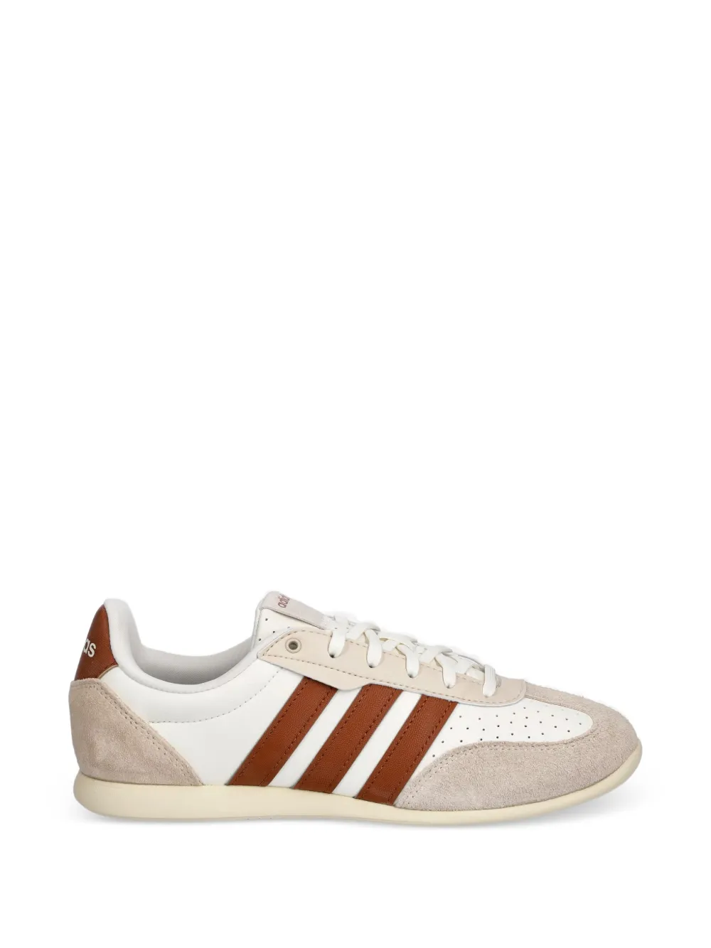 adidas suede-trimmed panelled sneakers - Weiß