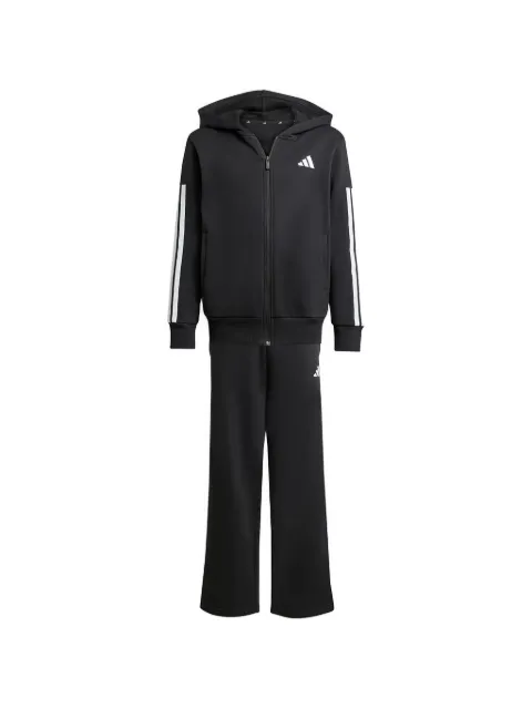 adidas Kids logo-print side-stripe tracksuit