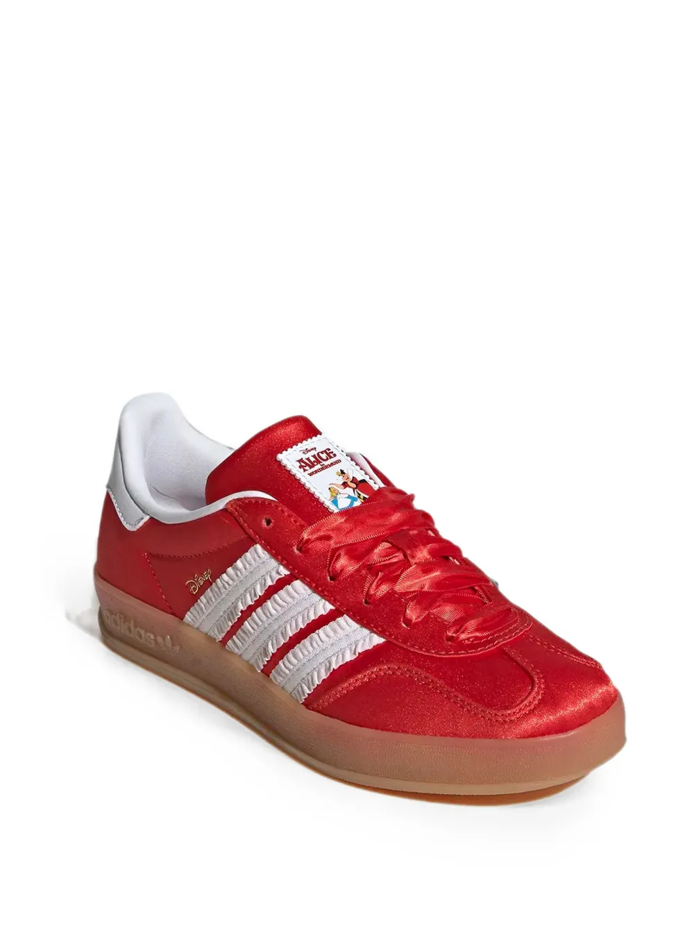 adidas Kids x Disney Alice in Wonderland Gazelle ruffled sneakers Rood