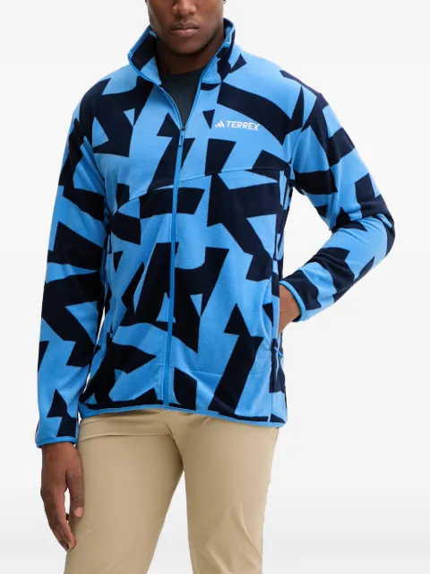 adidas Terrex geometric-print sweater