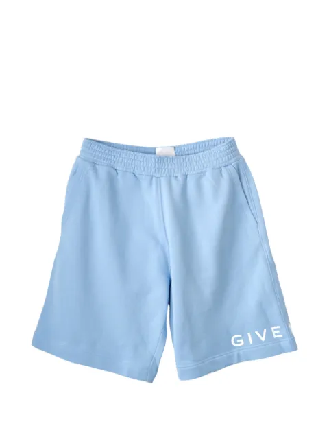 Givenchy logo-print boxy shorts
