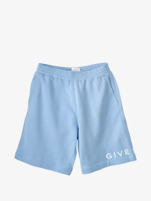 Givenchy logo-print boxy shorts