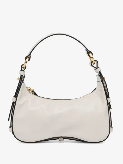 Pollini tote con diseño curvo