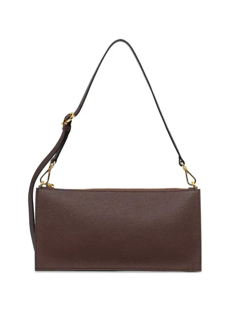 Pollini bolso de hombro texturizado con parche del logo