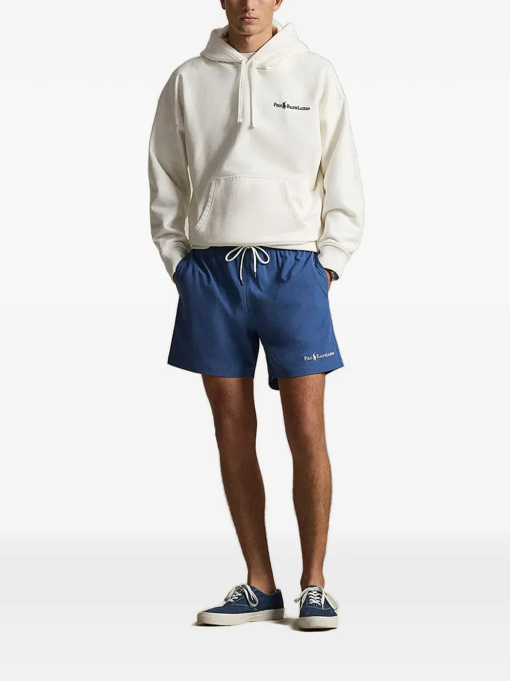 Polo Ralph Lauren Zwembroek met geborduurd logo Blauw
