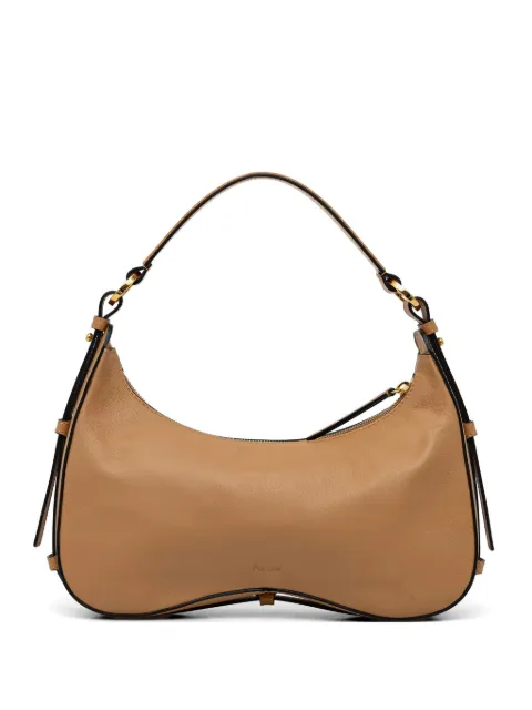 Pollini logo-debossed tote bag
