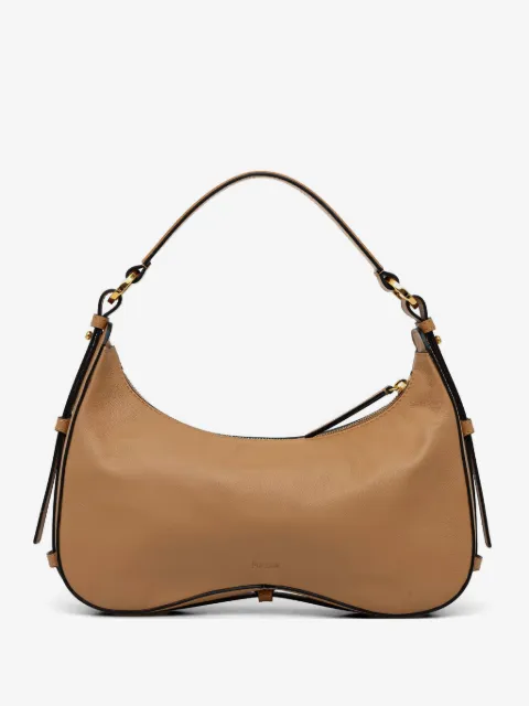 Pollini logo-debossed tote bag