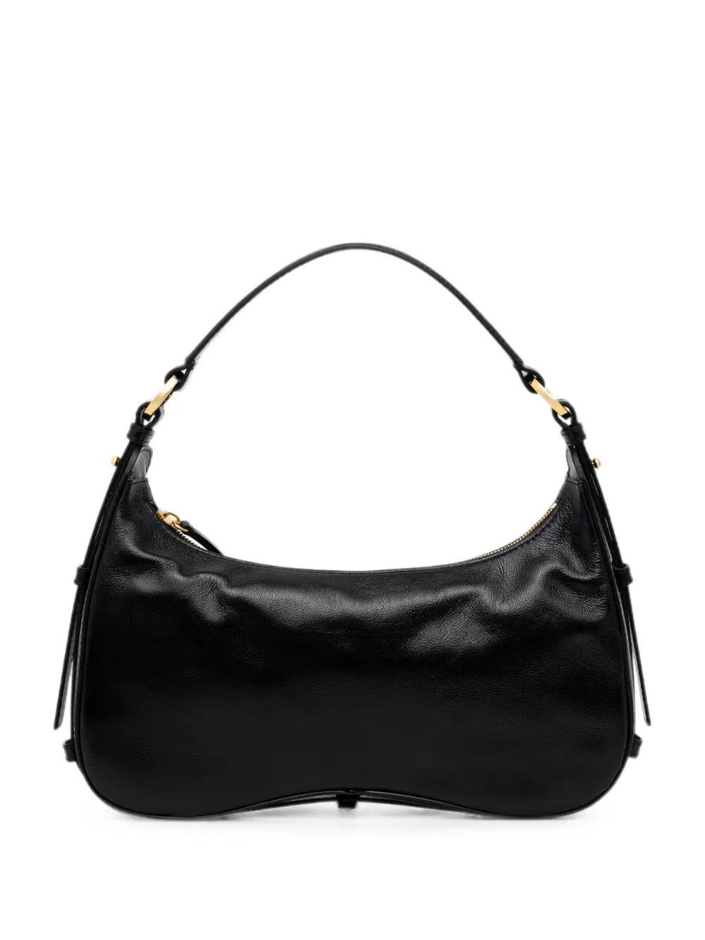 Pollini Viktoria logo-debossed tote bag - Nero