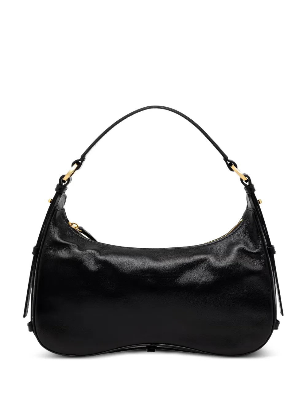 Pollini Viktoria logo-debossed tote bag - Nero