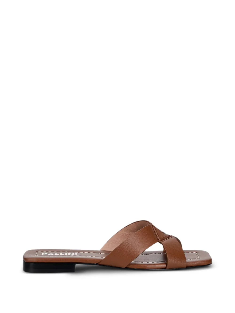 Pollini crossover square-toe slides
