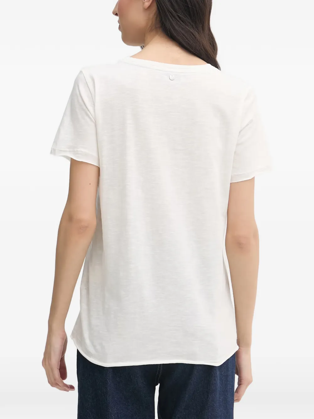 Mos Mosh Romi T-shirt met print Wit