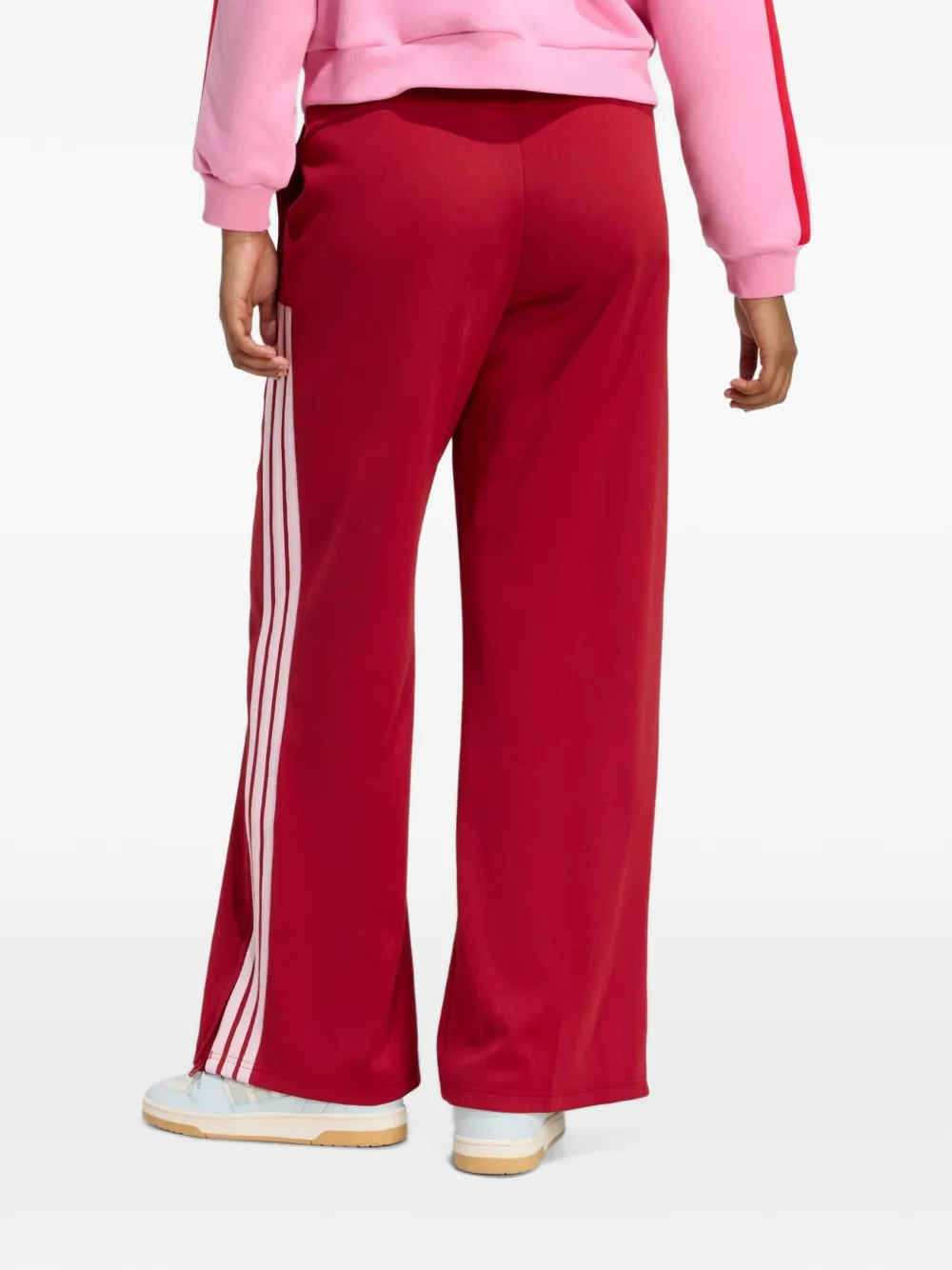adidas Trainingsbroek met zijstreep Rood