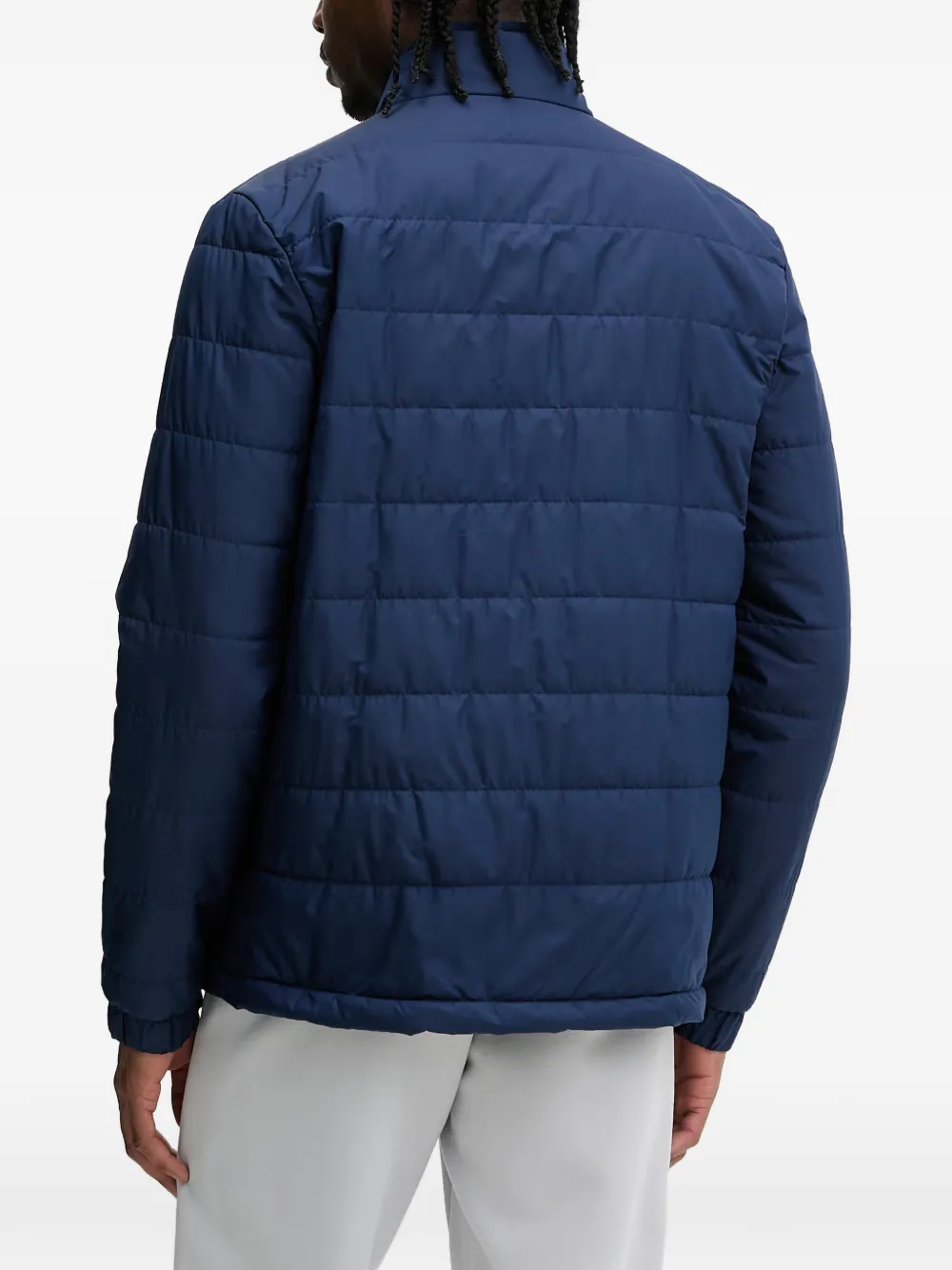 adidas Bomberjack met logoprint Blauw
