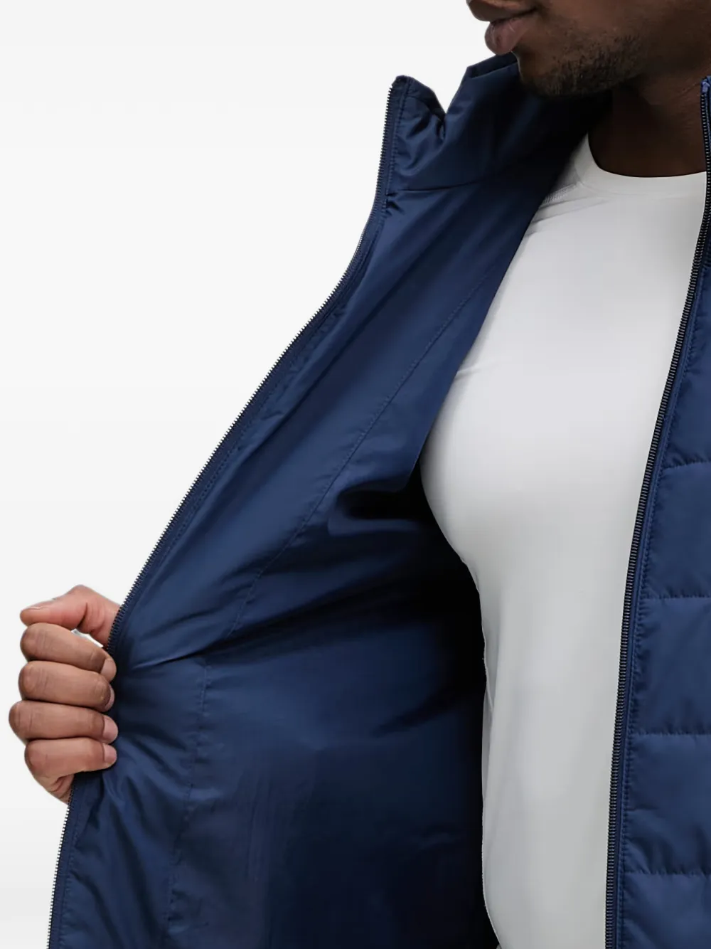 adidas Bomberjack met logoprint Blauw