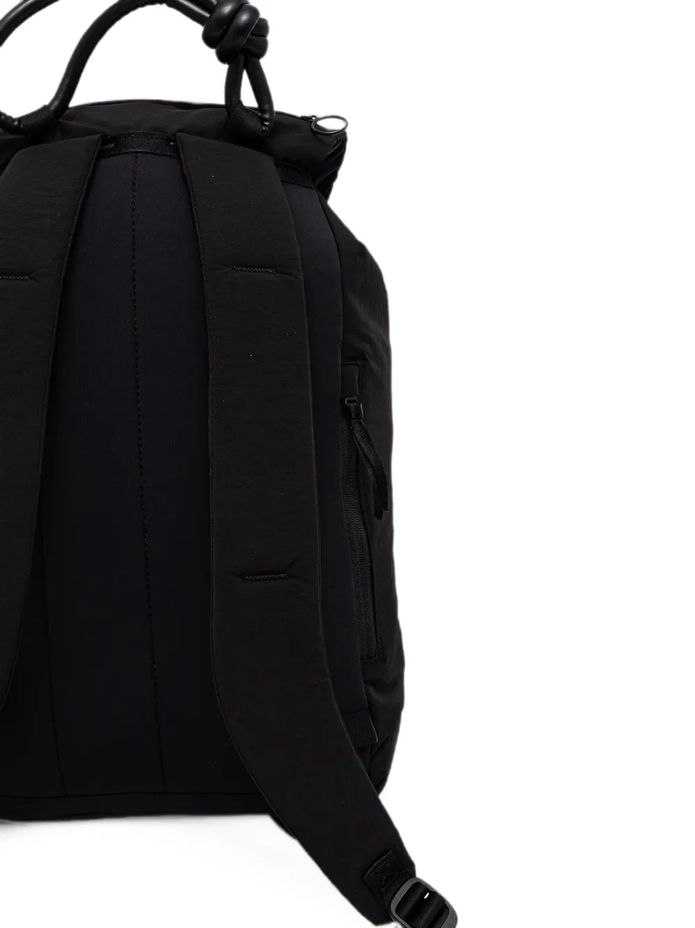adidas Favourite knotted-handle foldover backpack Zwart