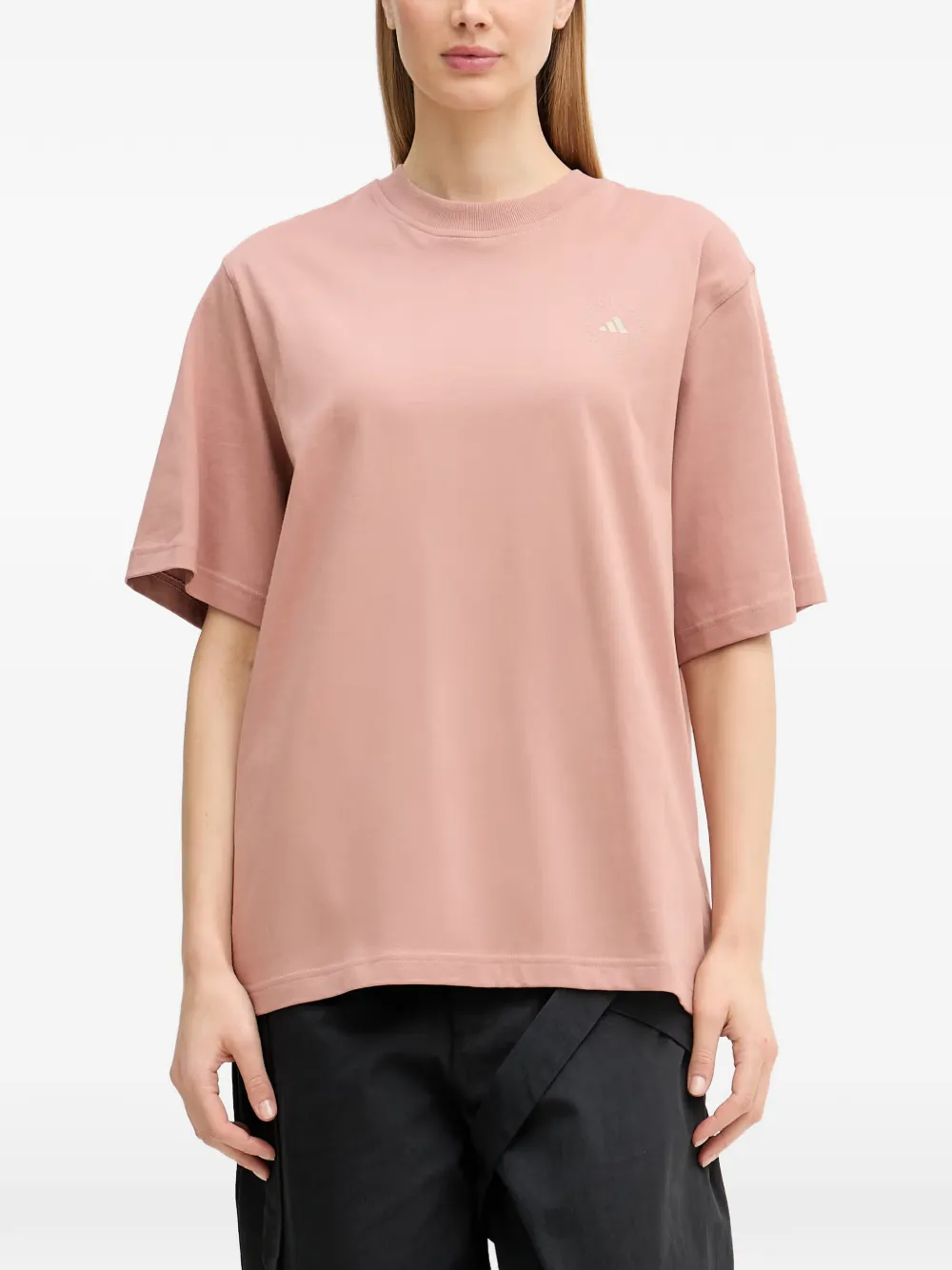 adidas by Stella McCartney relaxed-fit T-shirt - Rosa