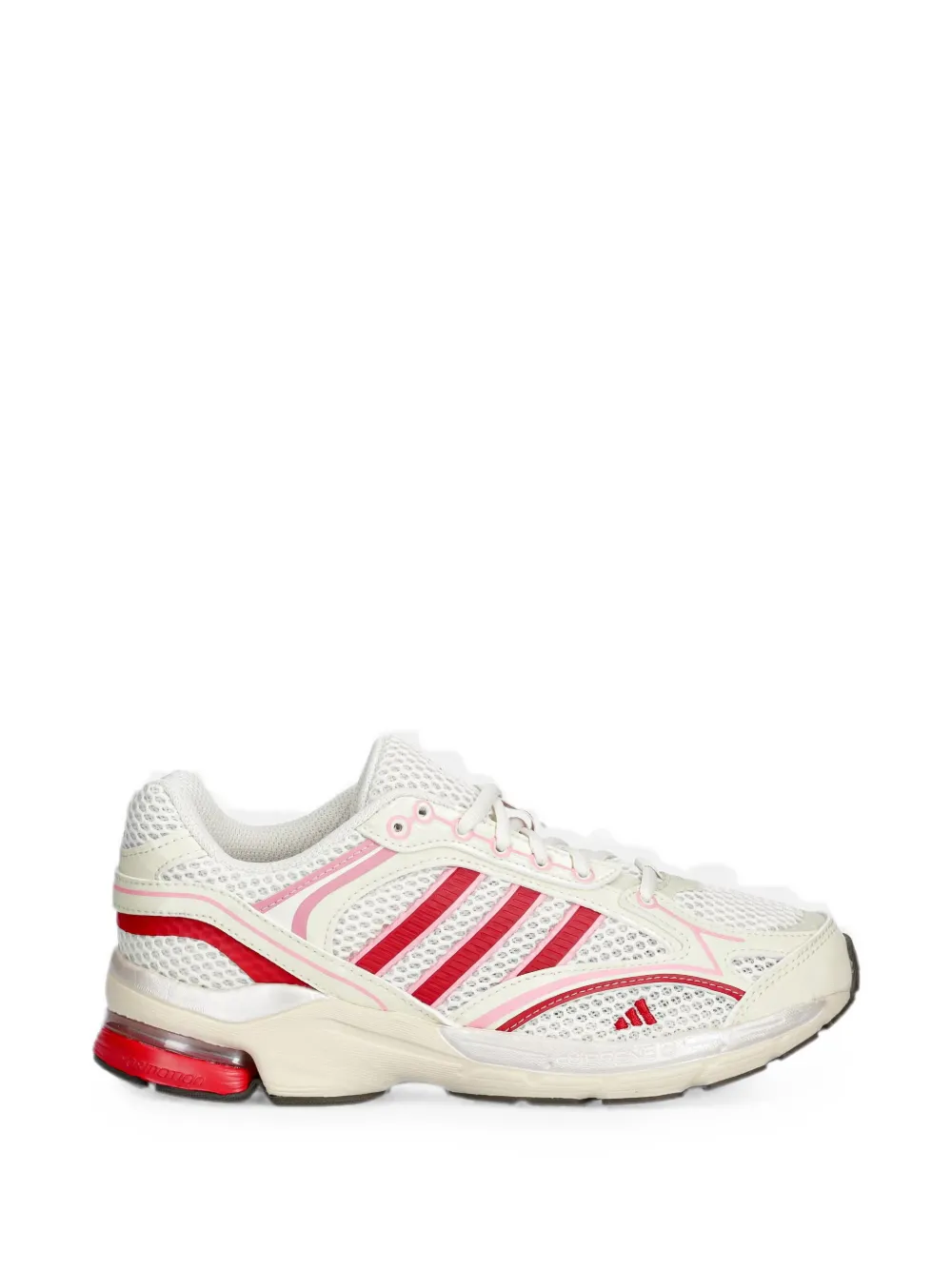 adidas mesh-panelled logo-patch sneakers - Nude
