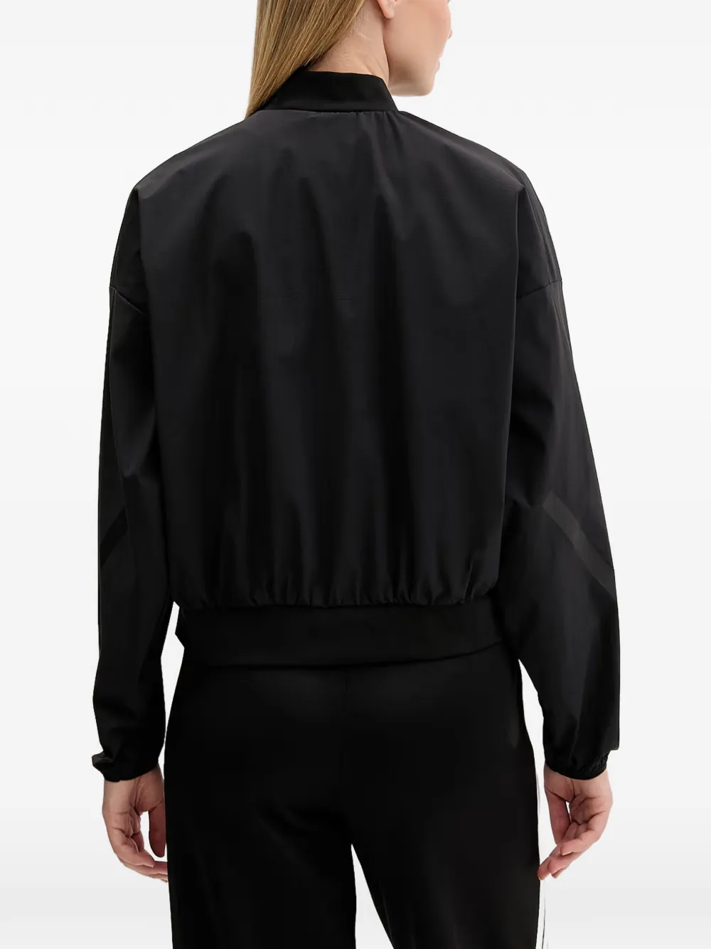 adidas Zne logo-print zip-up jacket Zwart