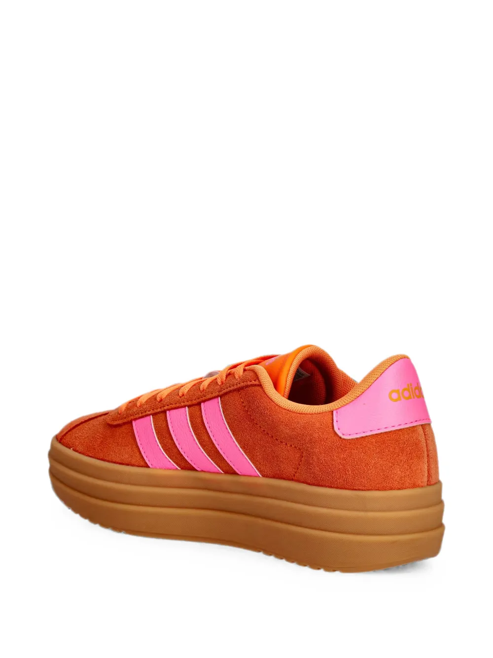 adidas VL Court suede platform sneakers Oranje