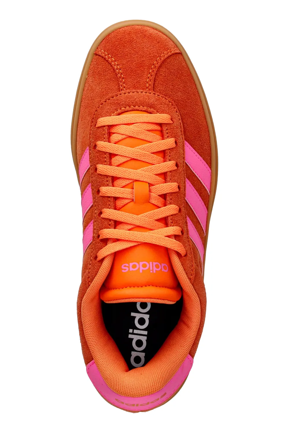 adidas VL Court suede platform sneakers Oranje
