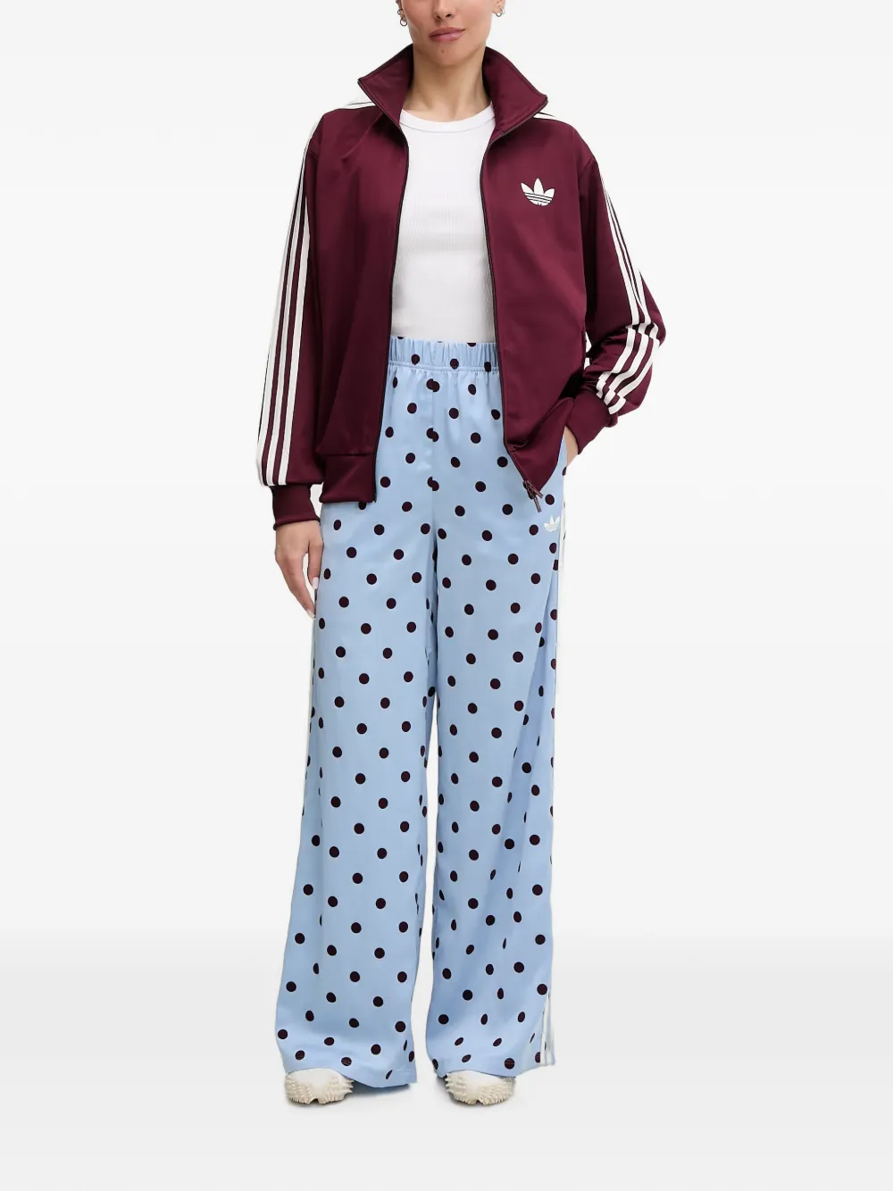 adidas Firebird bomberjack Rood