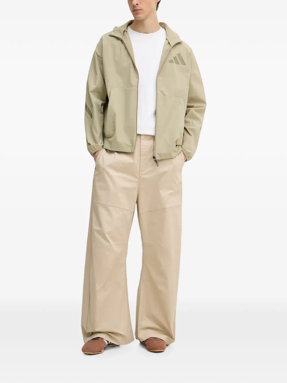 adidas Z.N.E. bomber jacket Beige
