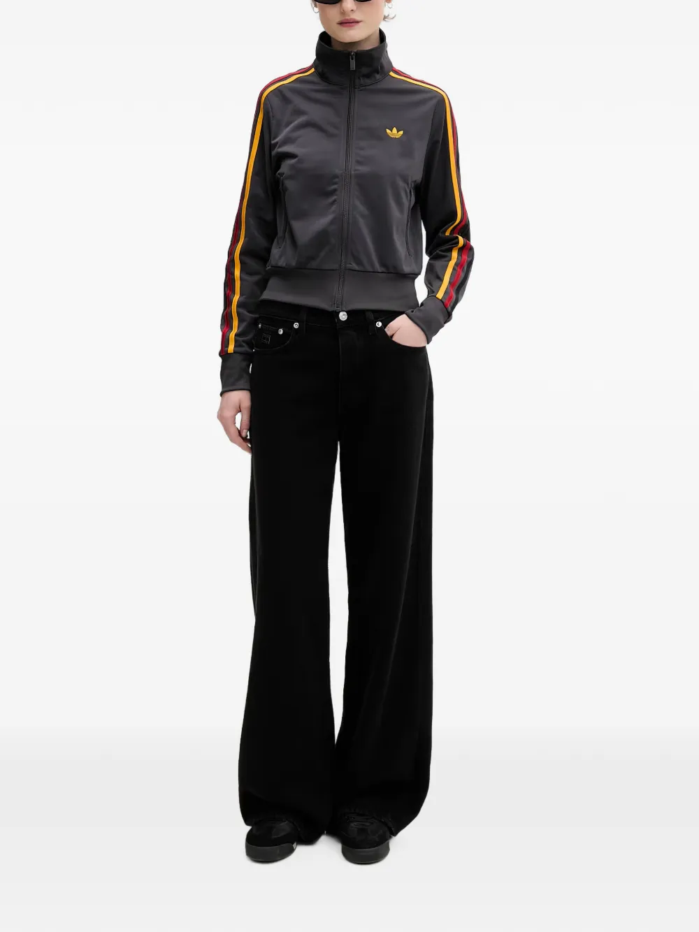 adidas Firedbird bomberjack Grijs