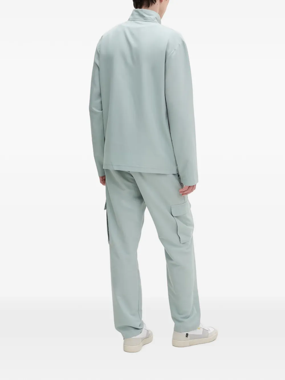 adidas logo-print tracksuit Groen