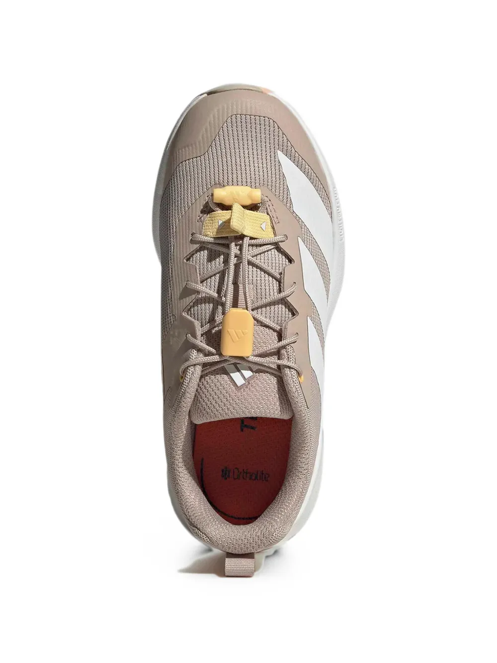 adidas Kids Terrex round-toe sneakers Beige