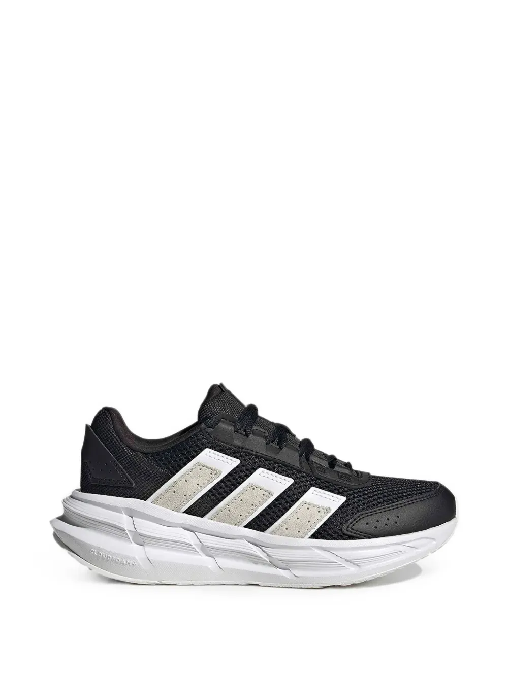 adidas Kids Cloudfoam round-toe low-top sneakers - Nero