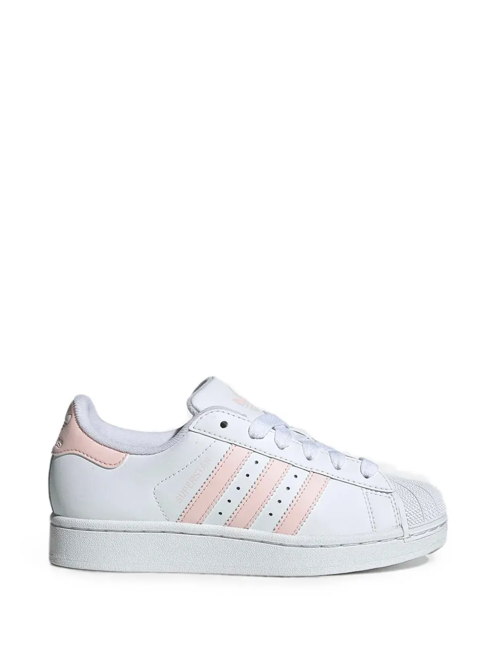 adidas Kids Superstar stripe-detail low-top sneakers Wit