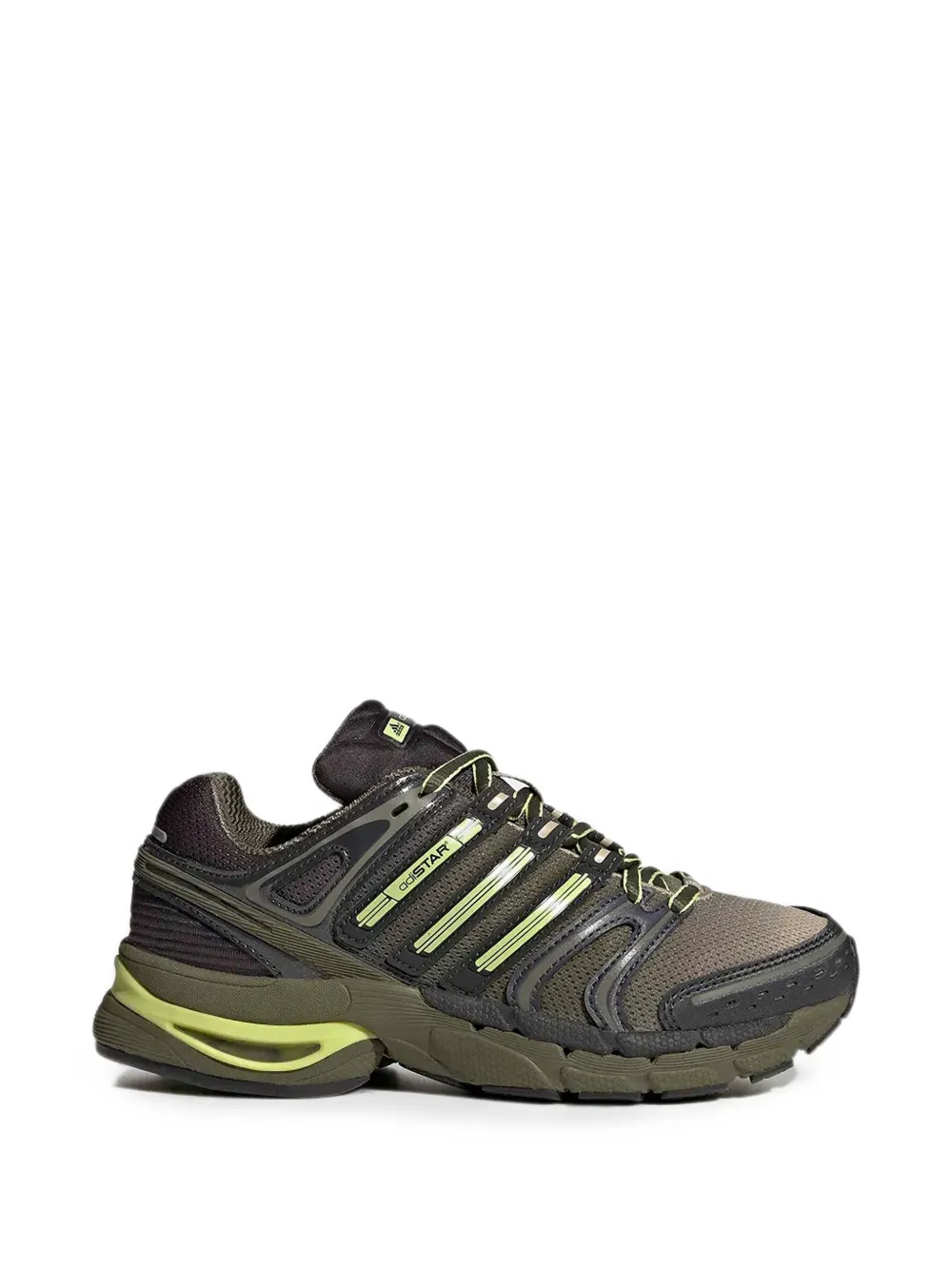 adidas Kids Adistar Control 5 mesh-panels low-top sneakers - Verde