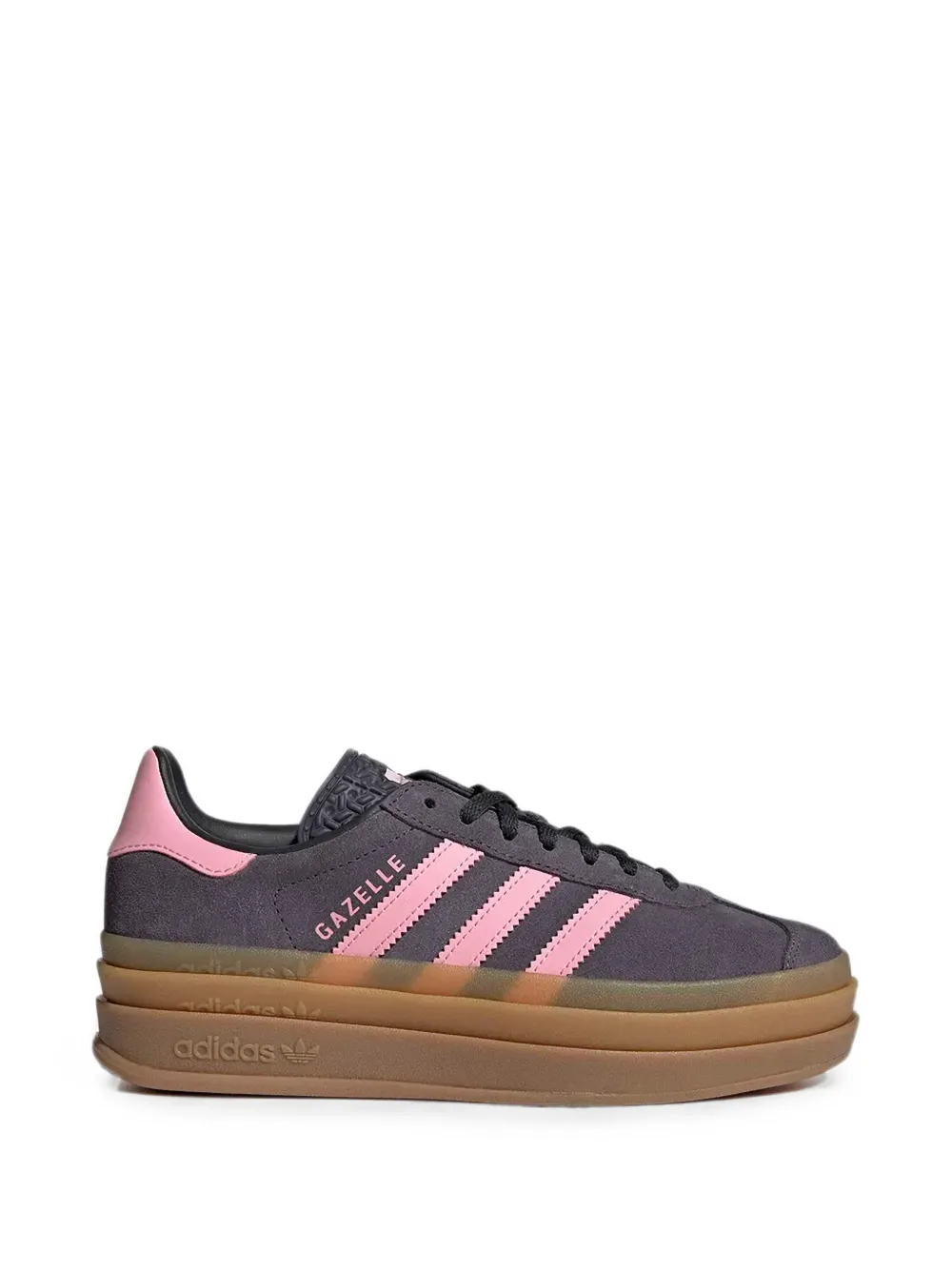 adidas Kids Gazelle Bold platform low-top sneakers - Grigio