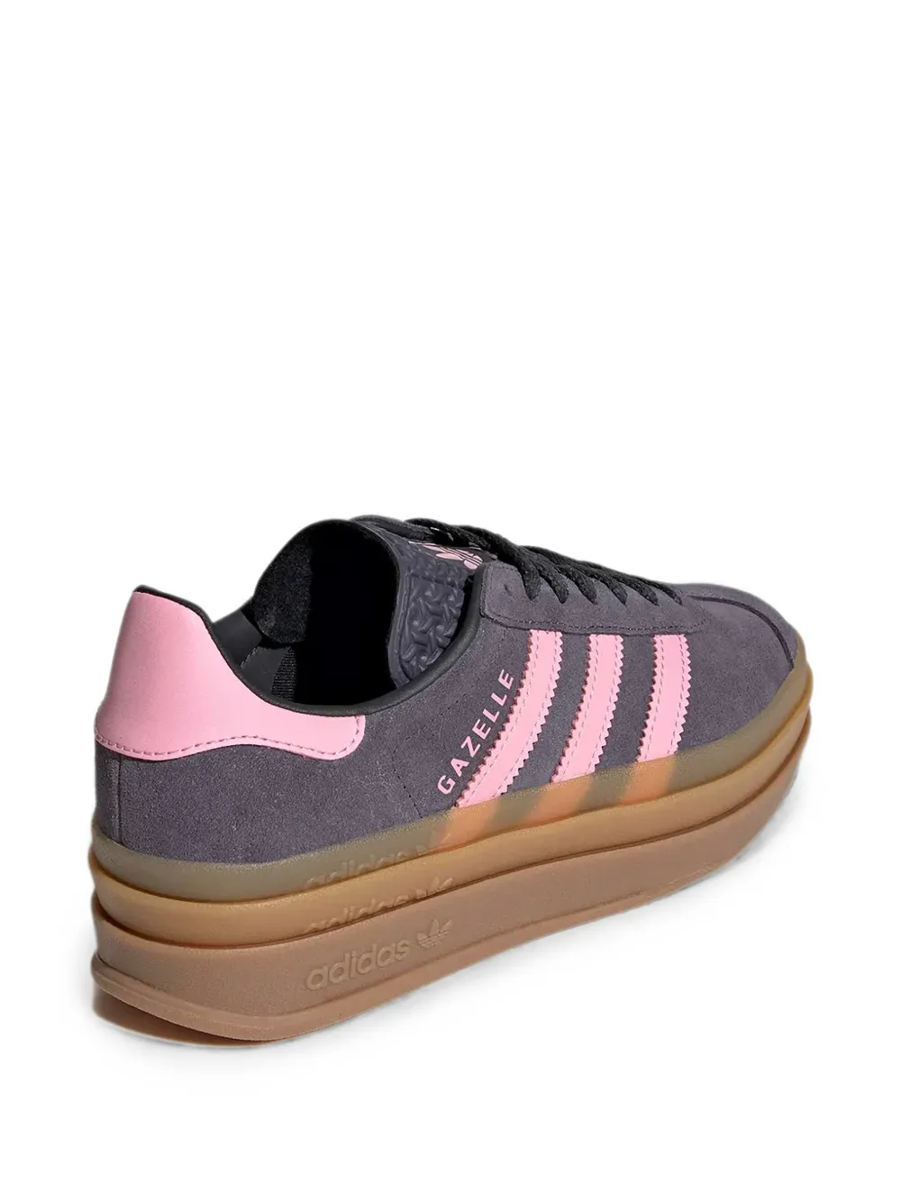 adidas Kids Gazelle Bold platform low-top sneakers Grijs