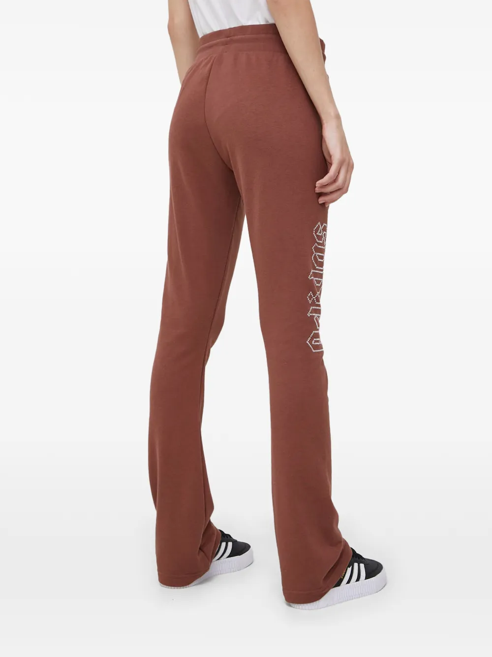 adidas rhinestone-logo track pants Bruin