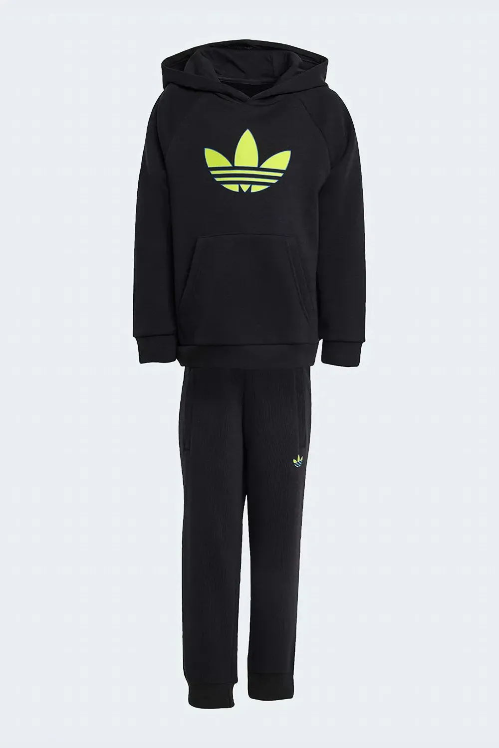 adidas Kids Trefoil-logo tracksuit set - Nero
