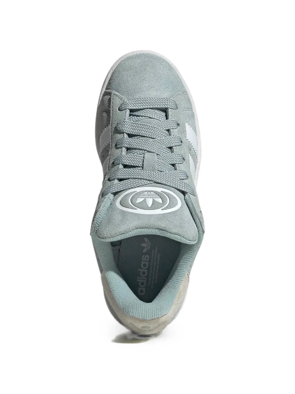adidas Kids Campus 00s signature-stripe sneakers Blauw