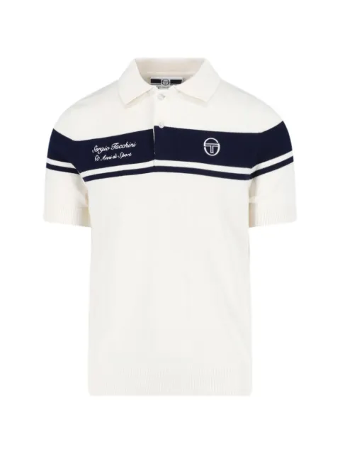 Sergio Tacchini Young Line striped polo shirt