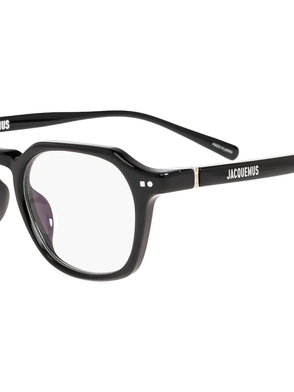  Jacquemus Geometric-frame Glasses - Negro 