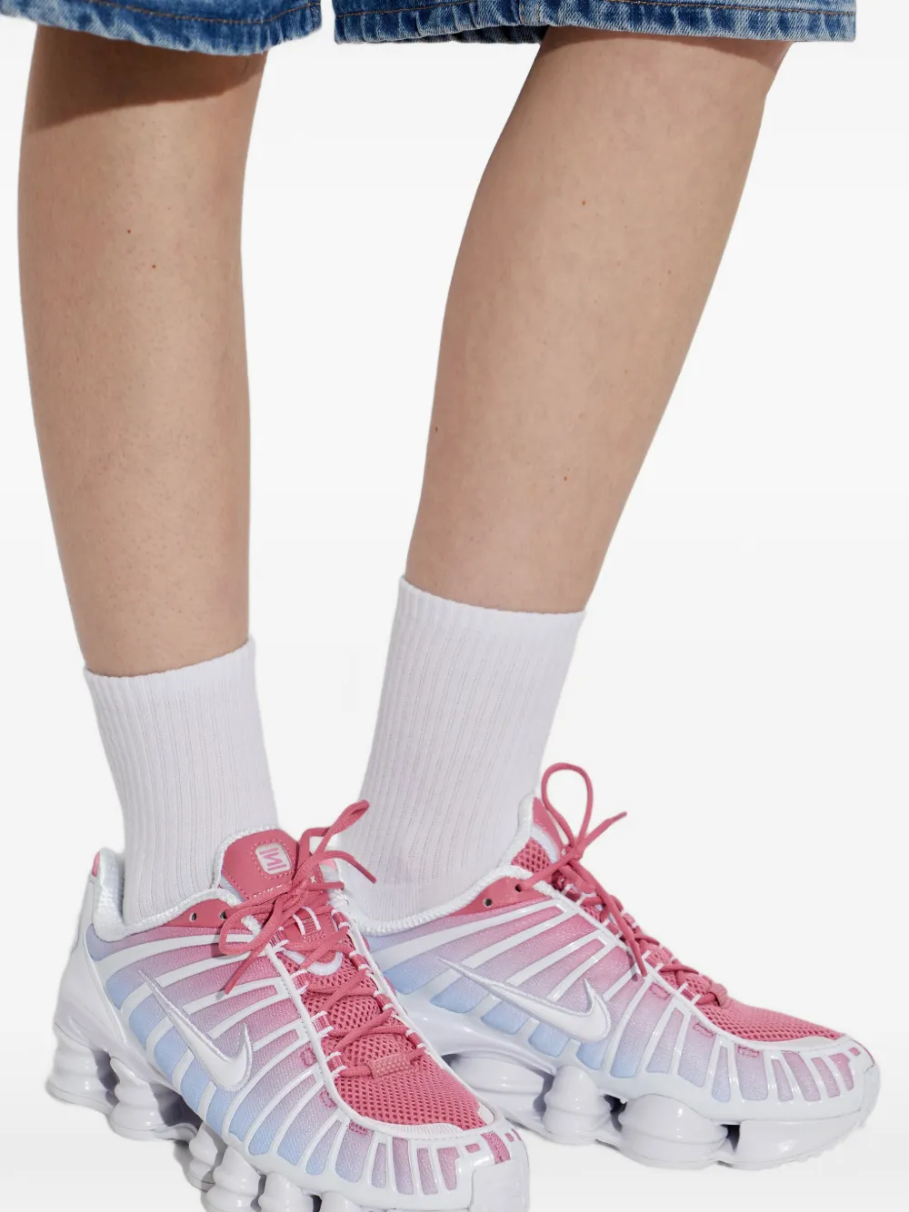 Nike Shox TL sneakers Roze