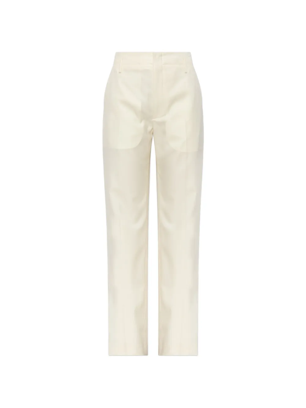 Kenzo pressed-crease tailored trousers - Toni neutri