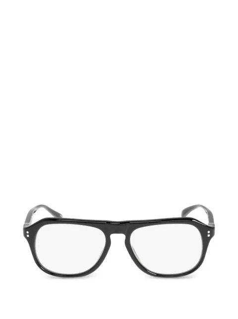 Jacquemus x Linda Farrow geometric-frame glasses