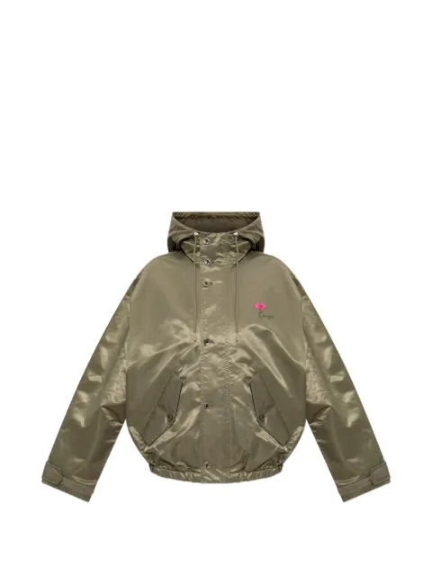 Kenzo floral-print hooded jacket