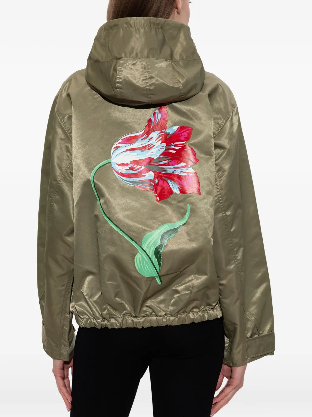 Kenzo Jack met capuchon Groen