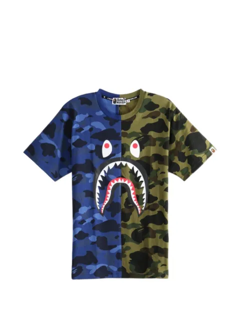 A BATHING APE® Shark camouflage-print T-shirt